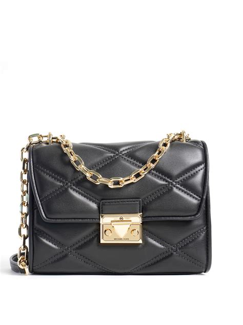 Michael Kors Serena Medium Flap Shoulder Bag 